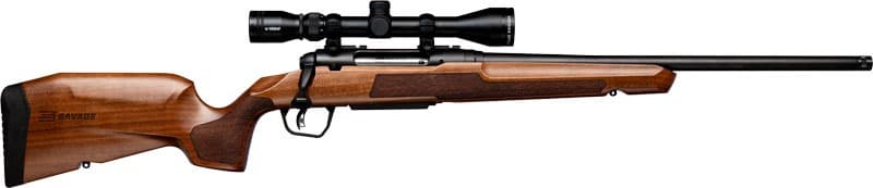 SAVAGE AXIS 2 XP 7MM-08 20" THREADED W/3-9X40 BLK/HARDWOOD