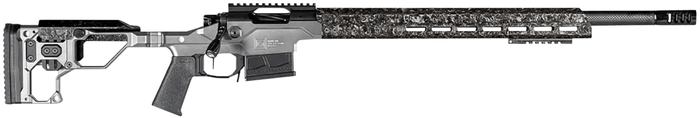 Christensen Arms 8010310600 Modern Precision  7mm PRC 5+1 26" Threaded Carbon Fiber Barrel, Black Nitride Finish, Tungsten Anodized Folding Stock, Polymer Grip