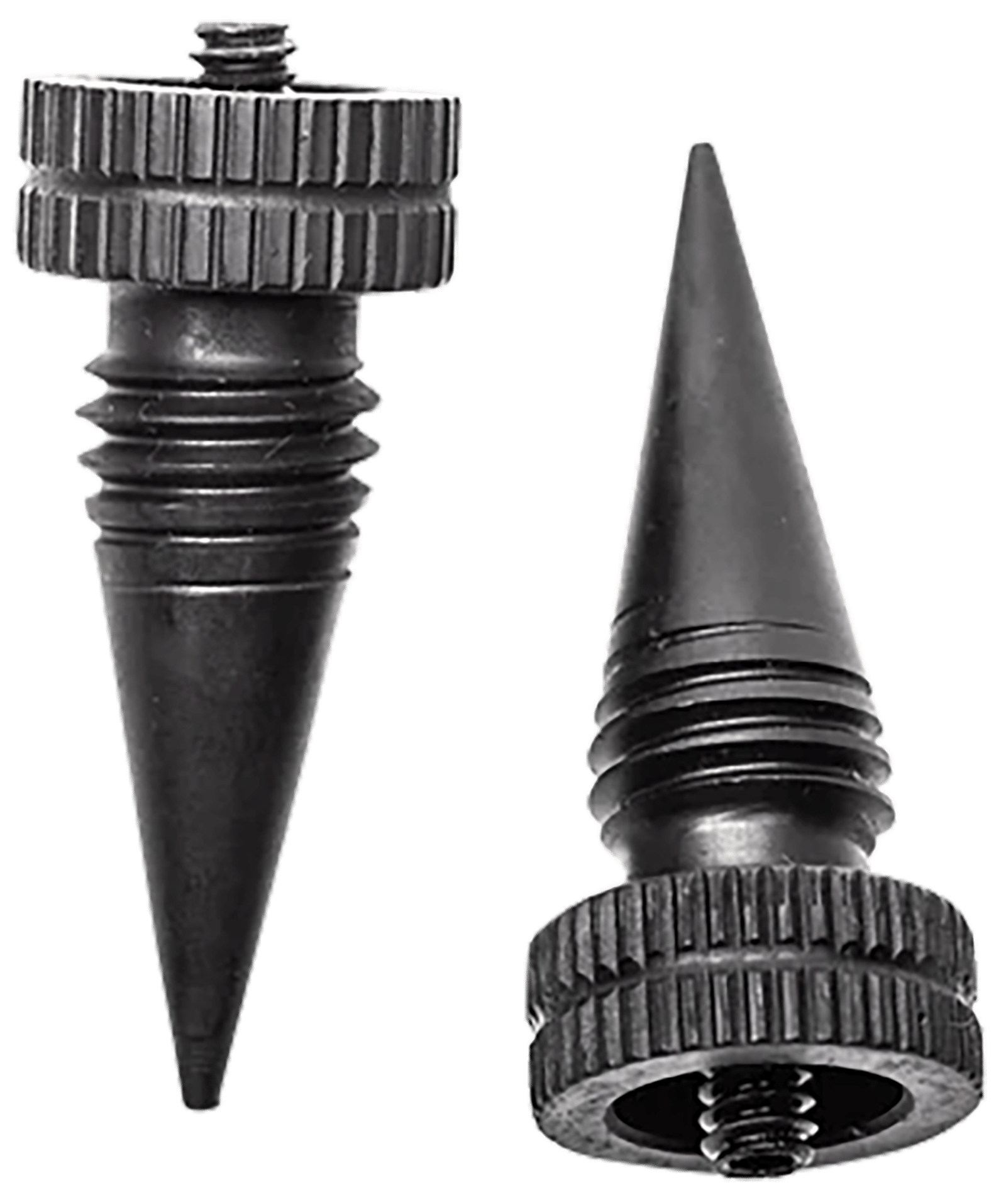 Accu-Tac LRS0200 LR-10 Set Black Oxide Aluminum with Screw On Design for Accu-Tac Bipod