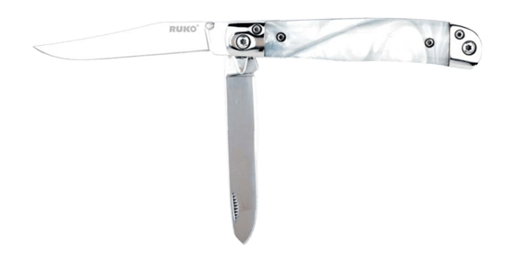 RUKO RUK0185WP    420A   TRAPPER WHT PEARL FOLDING