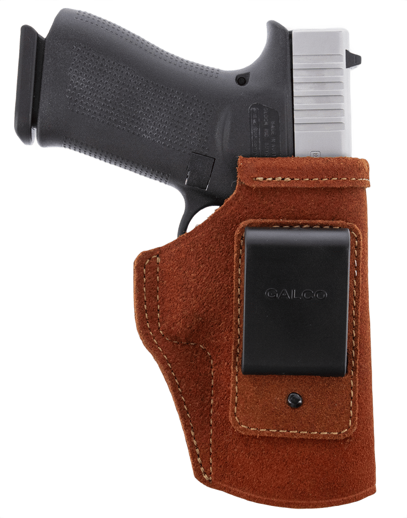 Galco STO652R Stow-N-Go  IWB Natural Steerhide Fits M&P Shield 3" 9/40 & 2.0" 9/40 Right Hand