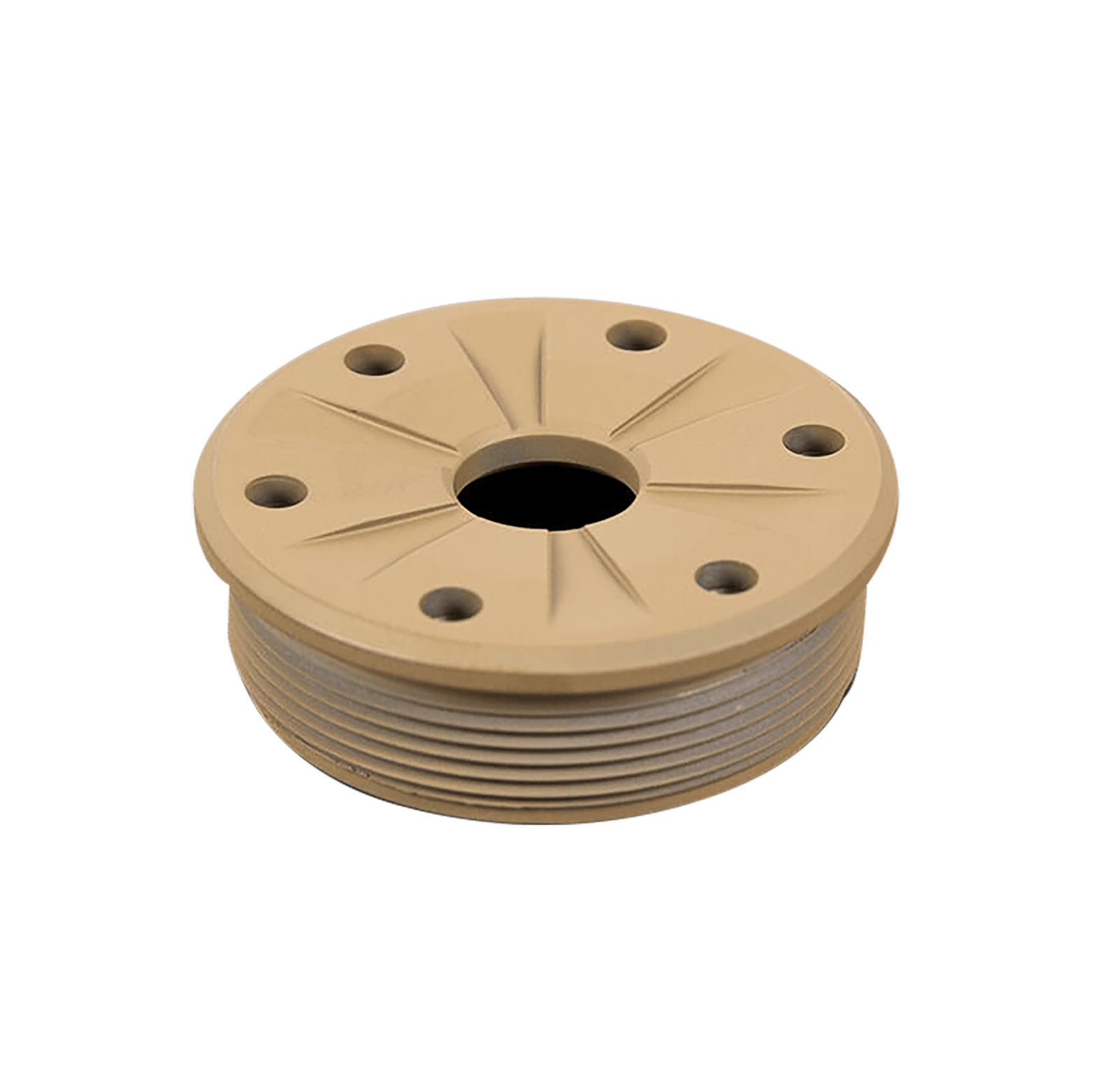 SilencerCo AC1370 Bravo Front Cap 223 Cal Fits Matte FDE
