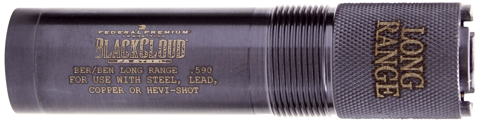 Carlson's Choke Tubes 09023 Black Cloud  Berretta/Benelli Mobil 20 Gauge Long Range Steel Titanium Coated