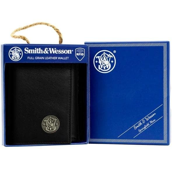 Smith & Wesson Tri-Fold Wallet Black