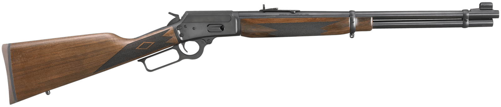 Marlin 70401 1894 Classic 44 Rem Mag/44 Special 10+1/11+1 20.25", Satin Blued Barrel/Rec, American Black Walnut Fixed Stock, Adj. Sight