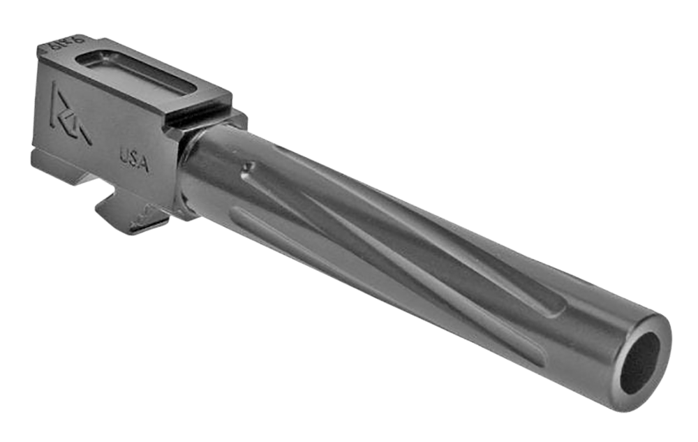 Rival Arms RA20G103D Precision Match Grade 9mm Luger Compatible w/Glock 17 Gen5, 4.49" Fluted PVD Stainless Steel