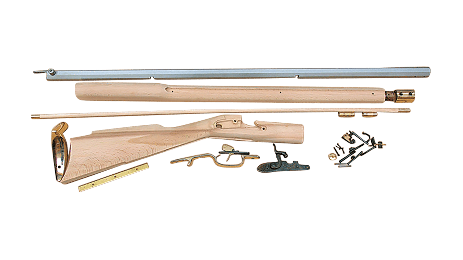 Traditions KRC52206 Kentucky Rifle Kit 50 Cal 33.50" Blued Sidelock Action
