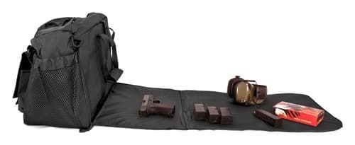 RED ROCK DELUXE RANGE BAG BLK FOLD OUT WORK/CLEANING GUN MAT