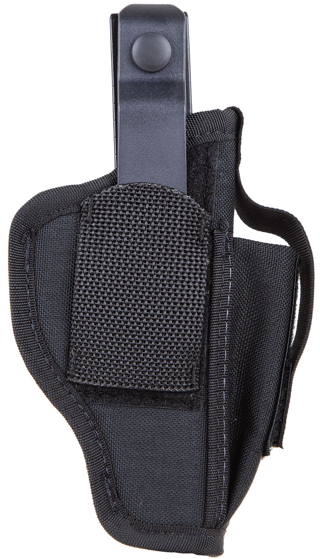 Blackhawk 40AM01BK Multi-Use IWB/OWB Size 01 Black Nylon Belt Clip Fits Medium Autos Fits 3-4" Barrel Ambidextrous