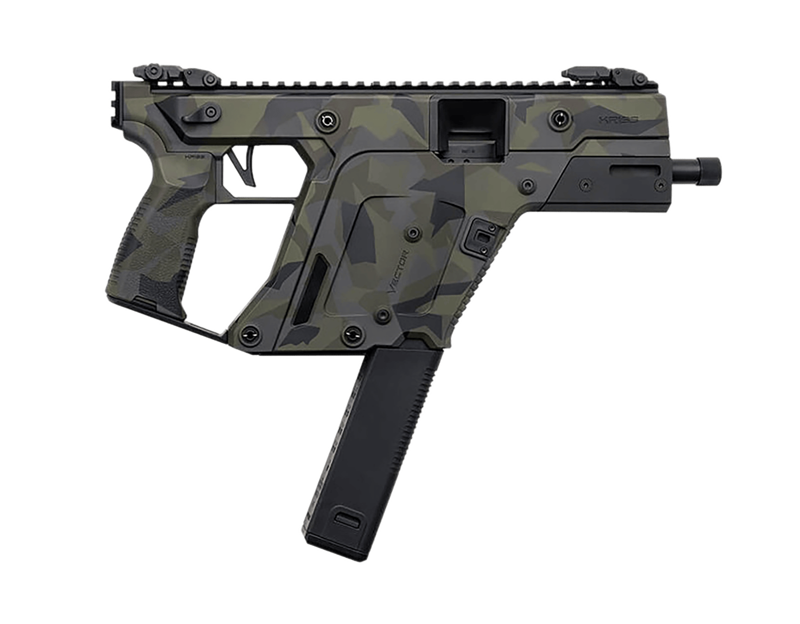 Kriss USA KV903PWD00 Vector SDP Gen3 9mm Luger 40+1 5.50" Black Nitride Threaded Barrel, M-LOK Handguard, Picatinny Rail Receiver & Rear, Black Polymer Grip, Ambidextrous, Glock Mag Compatible