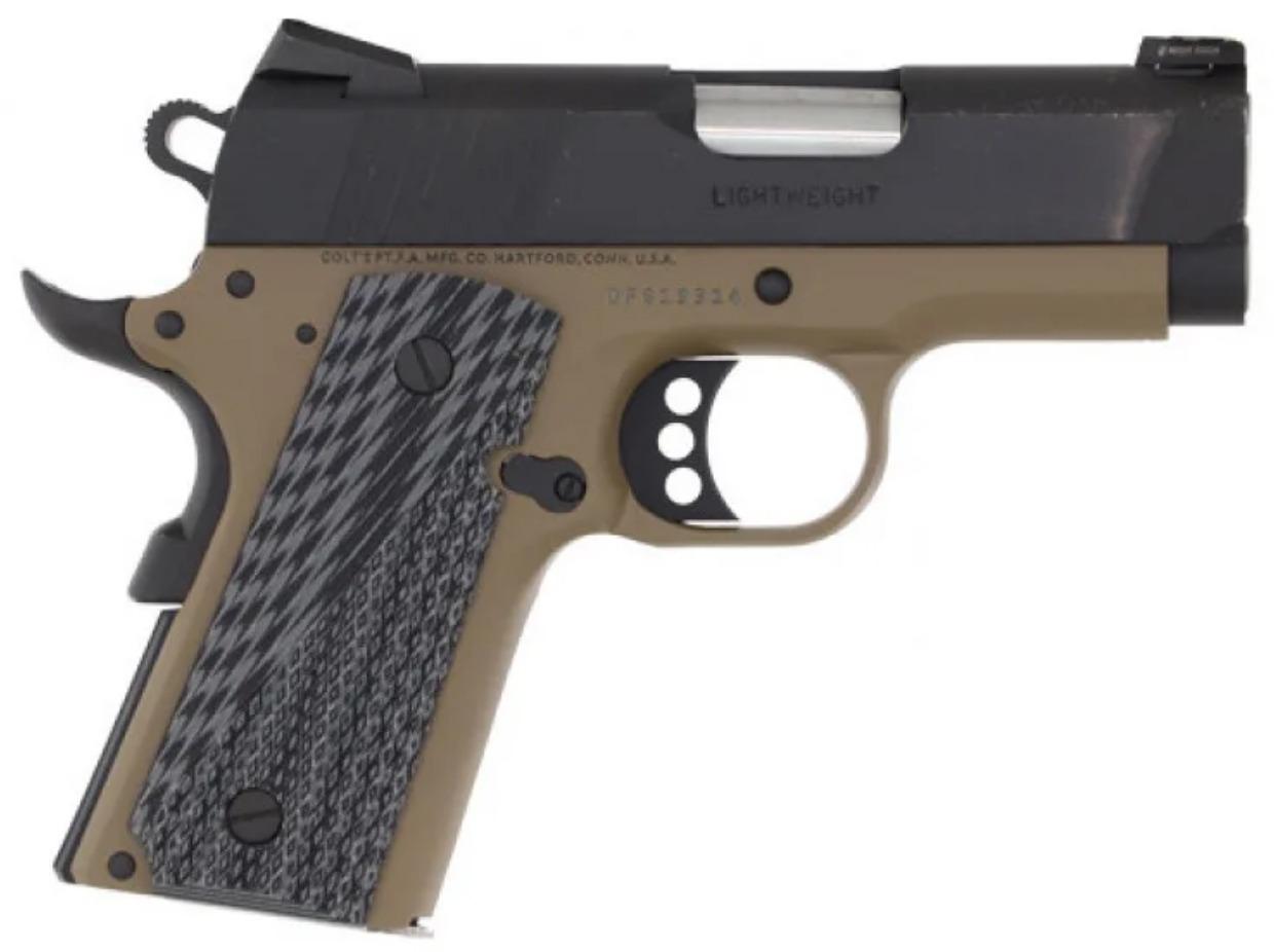 CLT DEFENDER 45ACP 3 BLK SLIDE FDE FRAME