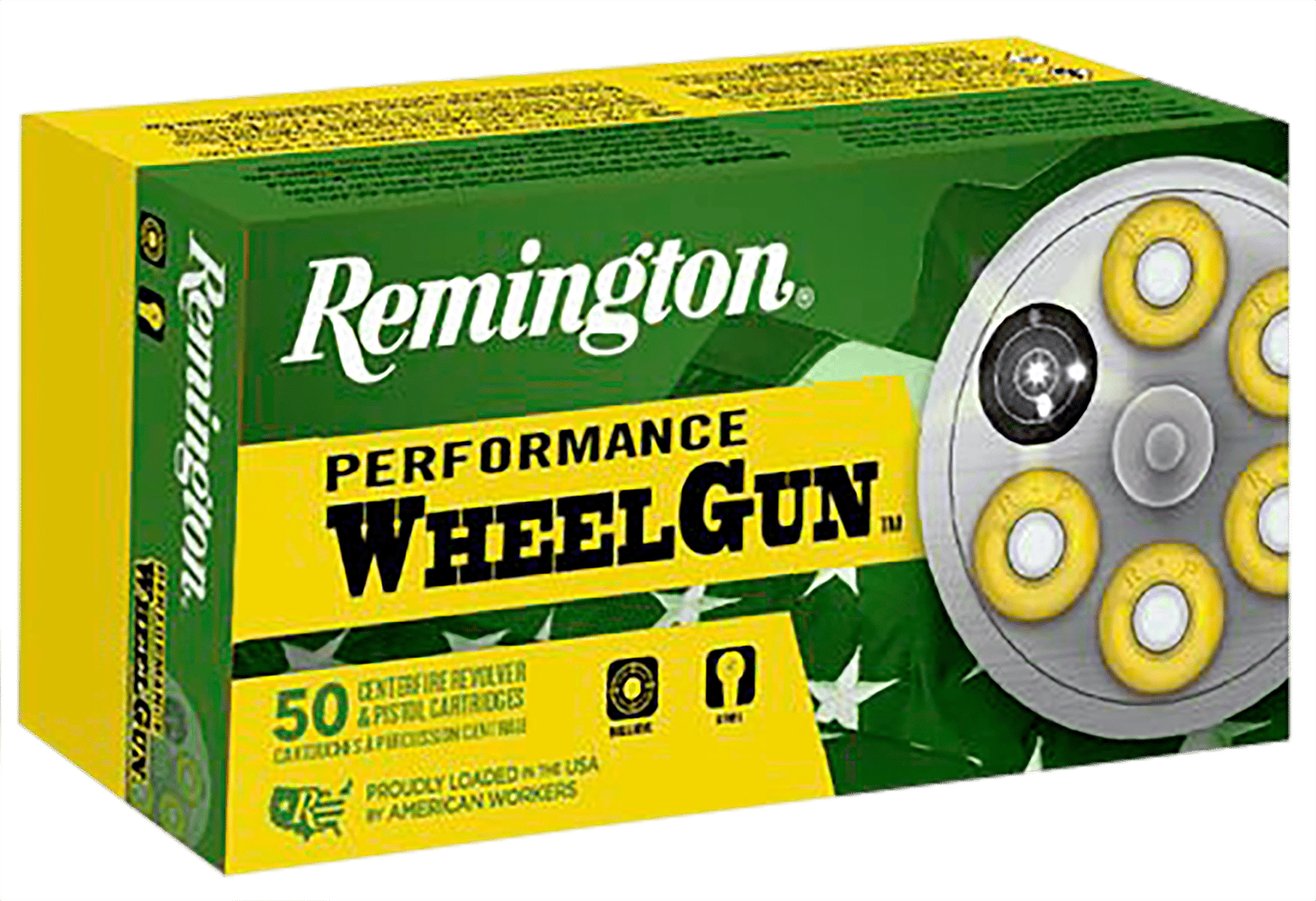 Remington Ammunition 22333 Performance WheelGun  44S&WSpl 246gr Lead Round Nose 50 Per Box/10 Case