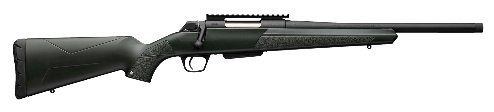 Winchester Repeating Arms 5357572002 XPR  400 Legend 3+1 16.50" Perma-Cote Matte Threaded Barrel, Perma-Cote Matte Picatinny Rail Steel Receiver, Fixed Green Polymer Stock