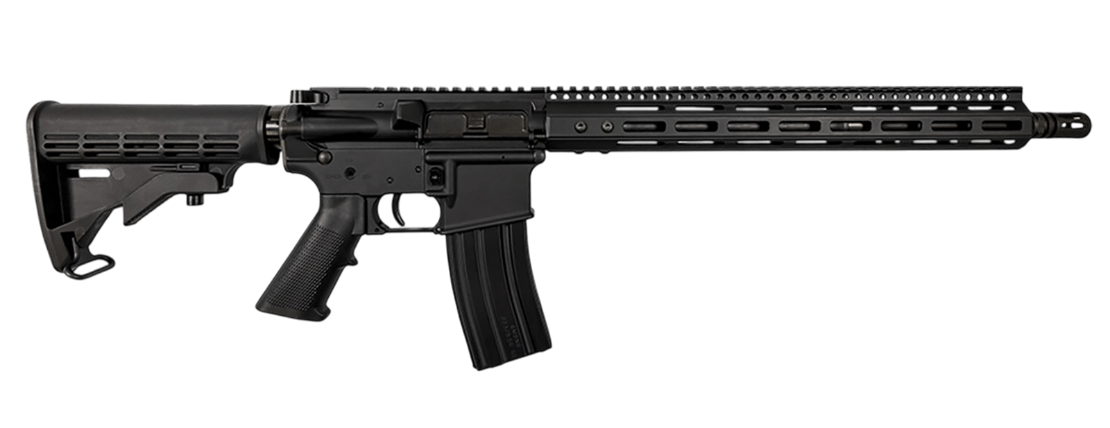 Franklin Armory 0010084BLK Binary CVR 5.56 NATO 30+1 16" Black LTW Contour Barrel, Black Aluminum Receiver w/Picatinny Rail, M-LOK Handguard, M4 Style Black Polymer Stock, A2 Style Grip