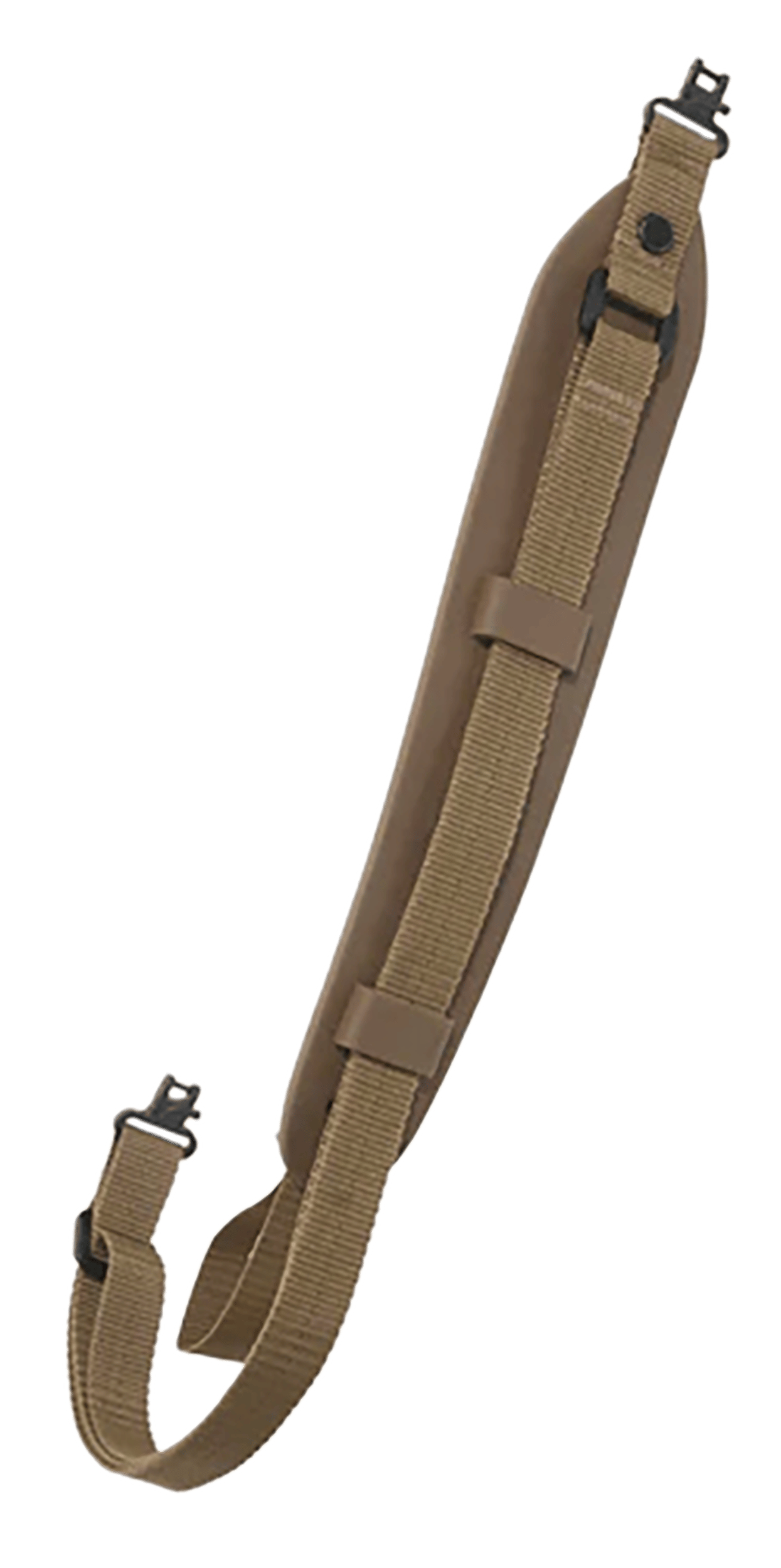 Outdoor Connection SGSS20971 Super Grip Sling Coyote Tan Nylon 48"-60" OAL Padded Rifle