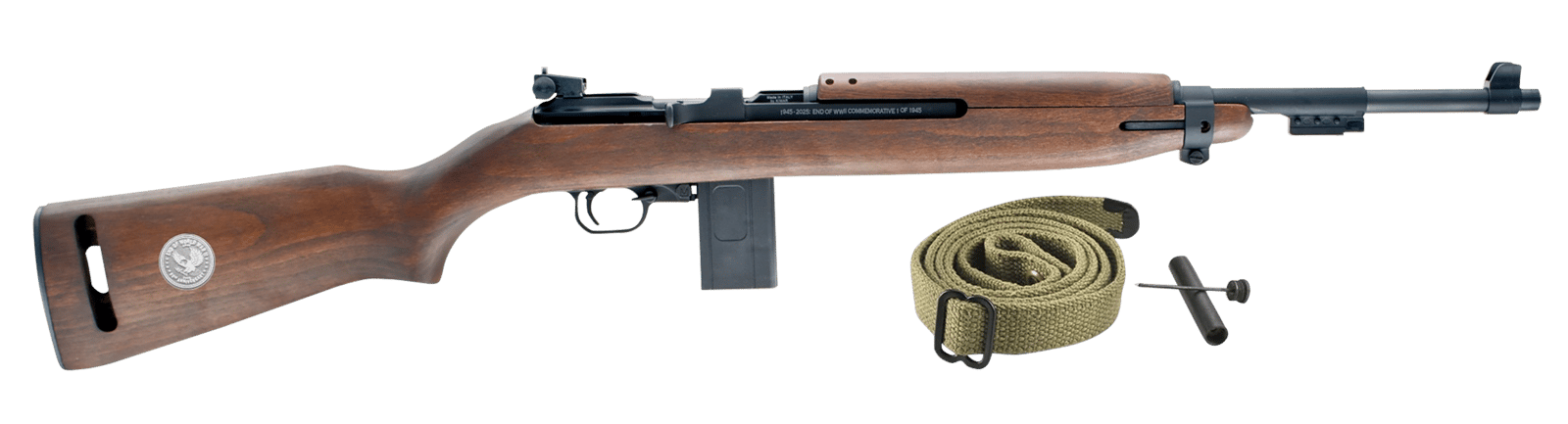 Chiappa Firearms 500279 M1-22 Commemorative Edition 22 LR 10+1 18" Blued Barrel, Fixed Walnut Stock