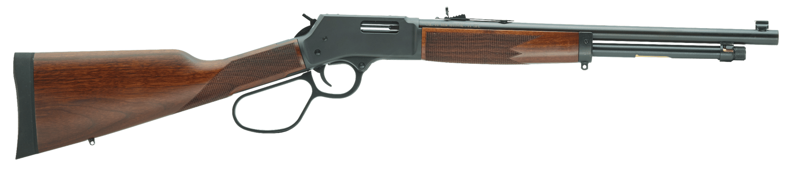 Henry H012MR41 Big Boy Carbine Full Size 41 Rem Mag 7+1 16.50" Blued Steel Barrel, Blued Steel Receiver, American Walnut Wood Stock Right Hand