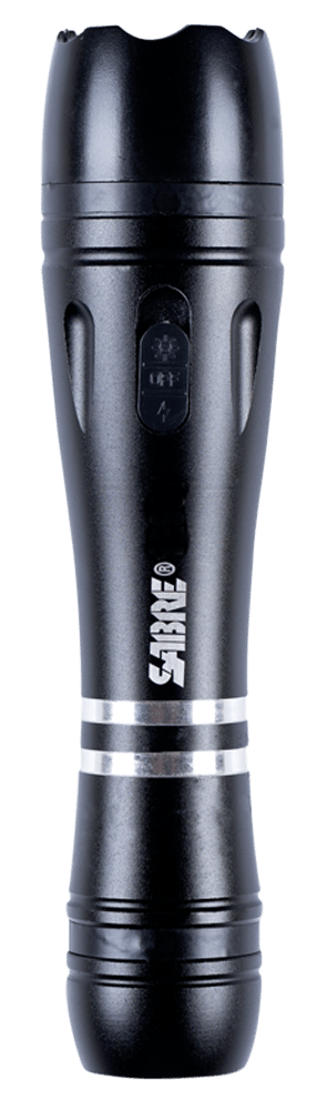 Sabre S3000SF Tactical Stun Gun w/Flashlight Black 2.51 uC Pain Rating