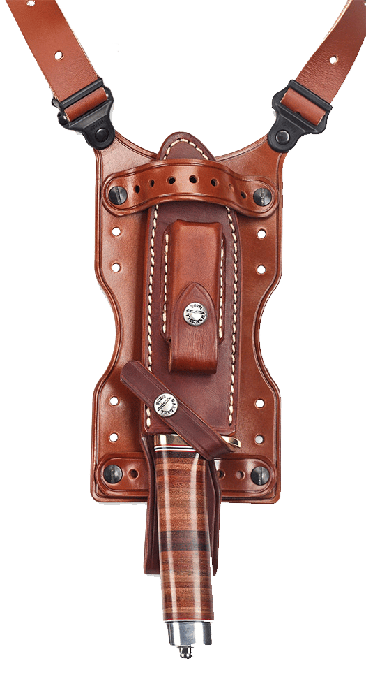 Galco SHU Shuka Knife Holder Over The Shoulder Tan Leather