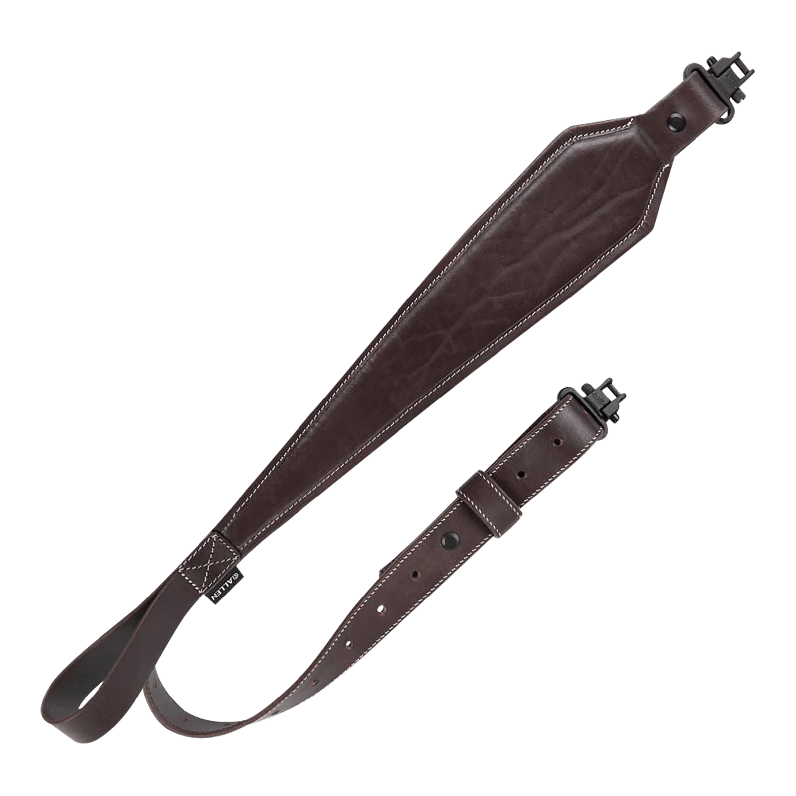 Heritage Cases 8511 Plain Dark Leather Dark Mahogany Leather 28"-35" OAL Rifle
