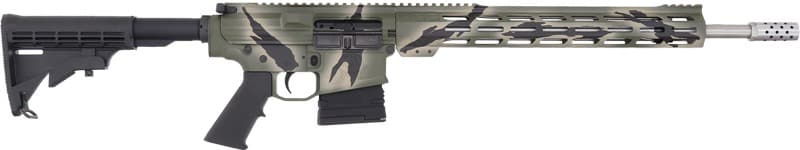 GLFA AR10 RIFLE 308 WIN 18" S/S 10RD PURSUIT GREEN CAMO