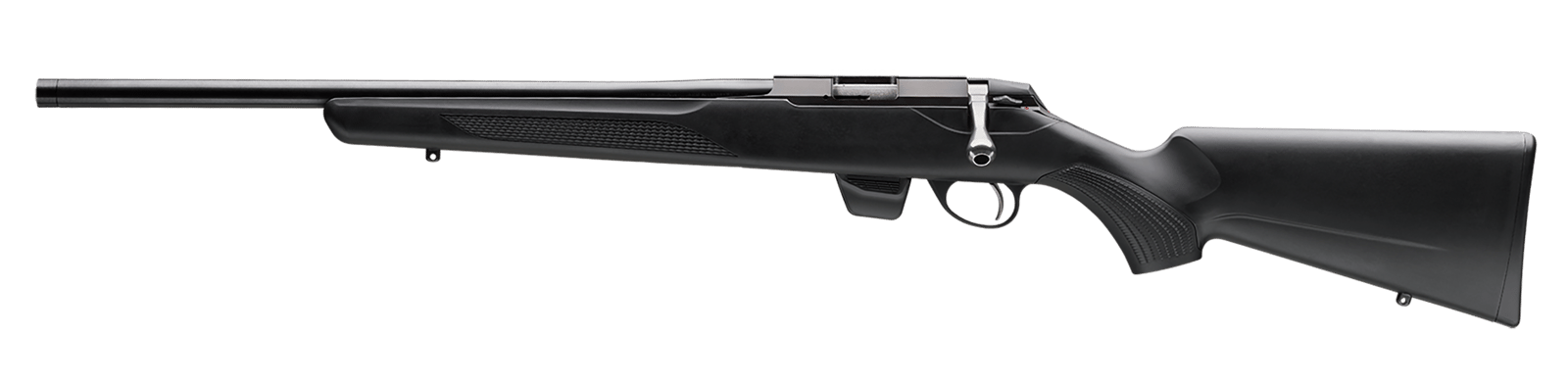 Tikka JRT1X400 T1X Roughtech 22 LR 10+1 20" Blued Threaded Barrel, Blued Drilled & Tapped Stainless Steel Receiver, Black Fixed Synthetic Stock, Left Hand