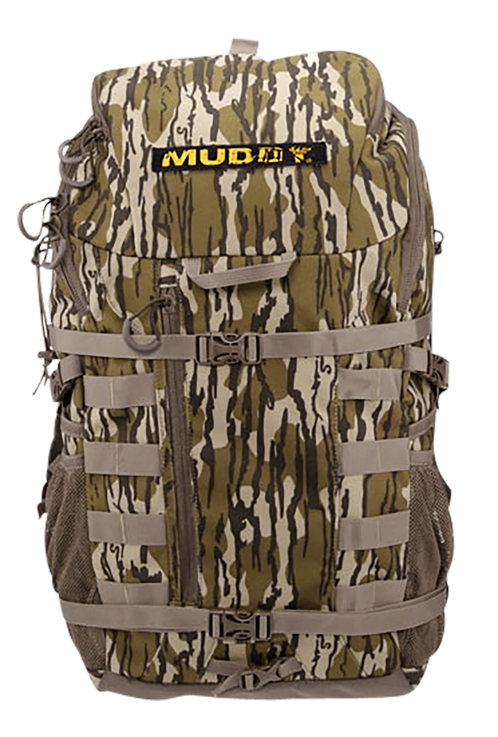 Muddy MUD-BPK-1500MO Pro 1500 Hunting Pack Mossy Oak Bottomland Polyester Zipper/Buckles Closure