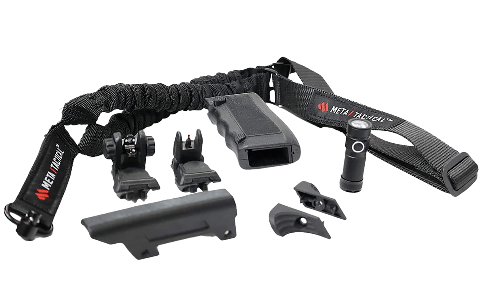 Meta Tactical Llc MTA-MX1-UUK MX-1 Ultimate Upgrade Kit Black Compatible w/Glock 10mm Auto/45 ACP/9mm Luger/40 S&W, Black