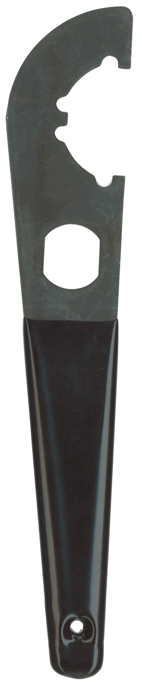 Outdoor Connection BTNW28197 Buffer Tube Wrench Black Phosphate Steel M4/Car-15/Carbine Rubber Black Handle
