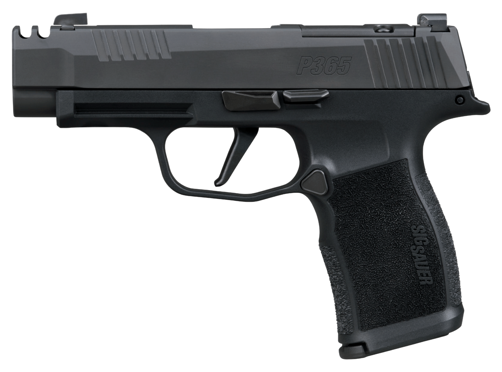 Sig Sauer 365XL380COMP P365XL  380 ACP 12+1 3.10" Black Ported Barrel, Black Nitron Stainless Steel Optic Cut/Ported/Serrated Slide, Black Stainless Steel Frame w/Picatinny Rail, Textured Grip, SIG-LO