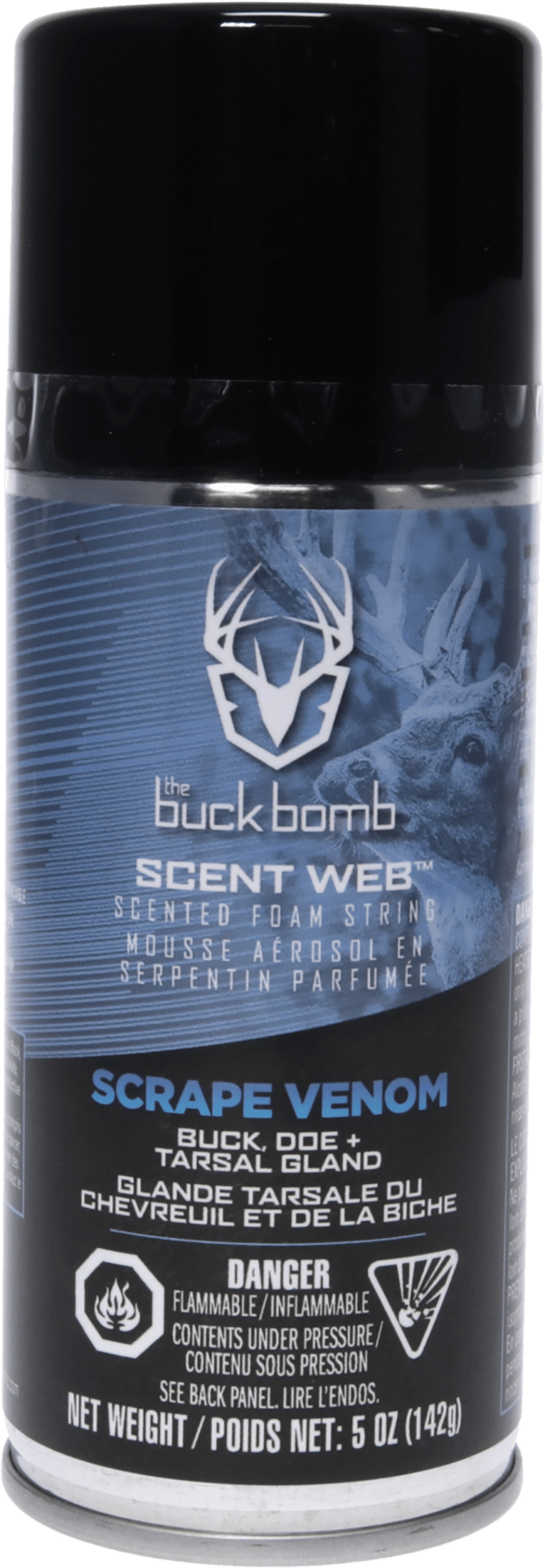The Buck Bomb HSBBSWSCRPVEN Buck Bomb Scrape Venom Deer 5oz Aerosol