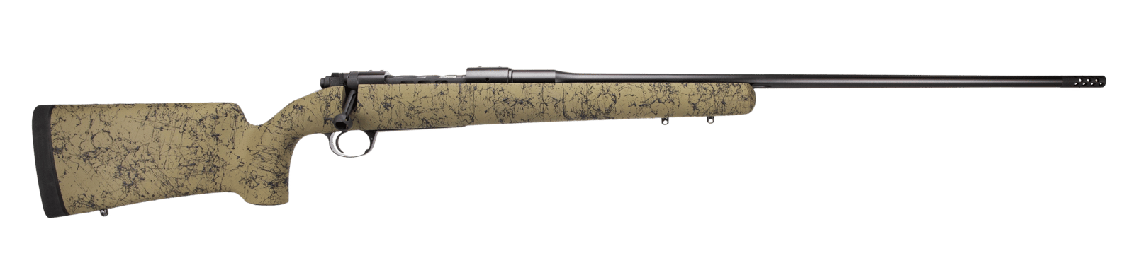 Kimber Mfg, Inc 3000927 Mountain Acsent Peak 300 Win Mag 4+1 26" Match Grade Threaded Barrel, Aluminum Receiver, Fixed Aluminum/Carbon Fiber Stock