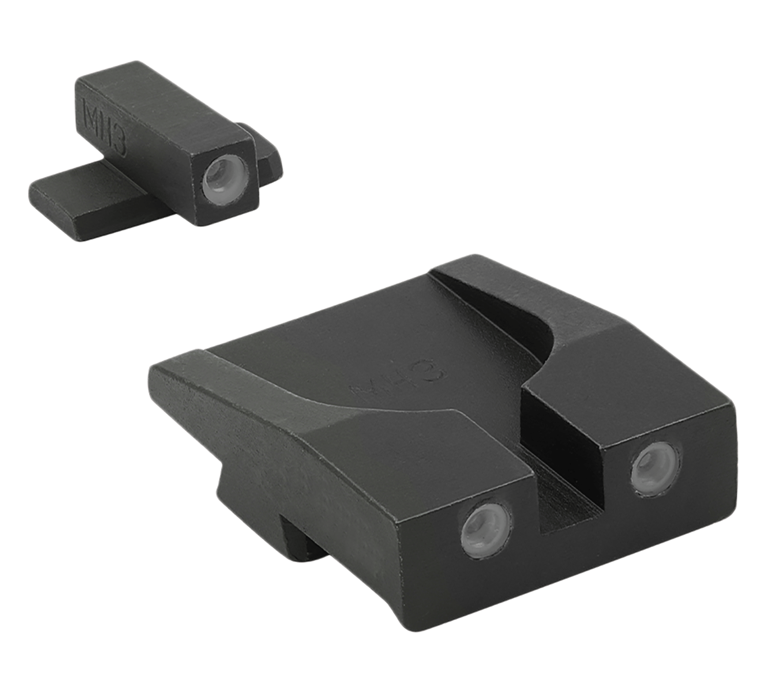 Meprolight USA 114203101 Tru-Dot  Green Tritium White Outline Front Sight-Green Tritium White Outline Rear Sight Springfield Armory XD-M/XD-S (Non OSP)
