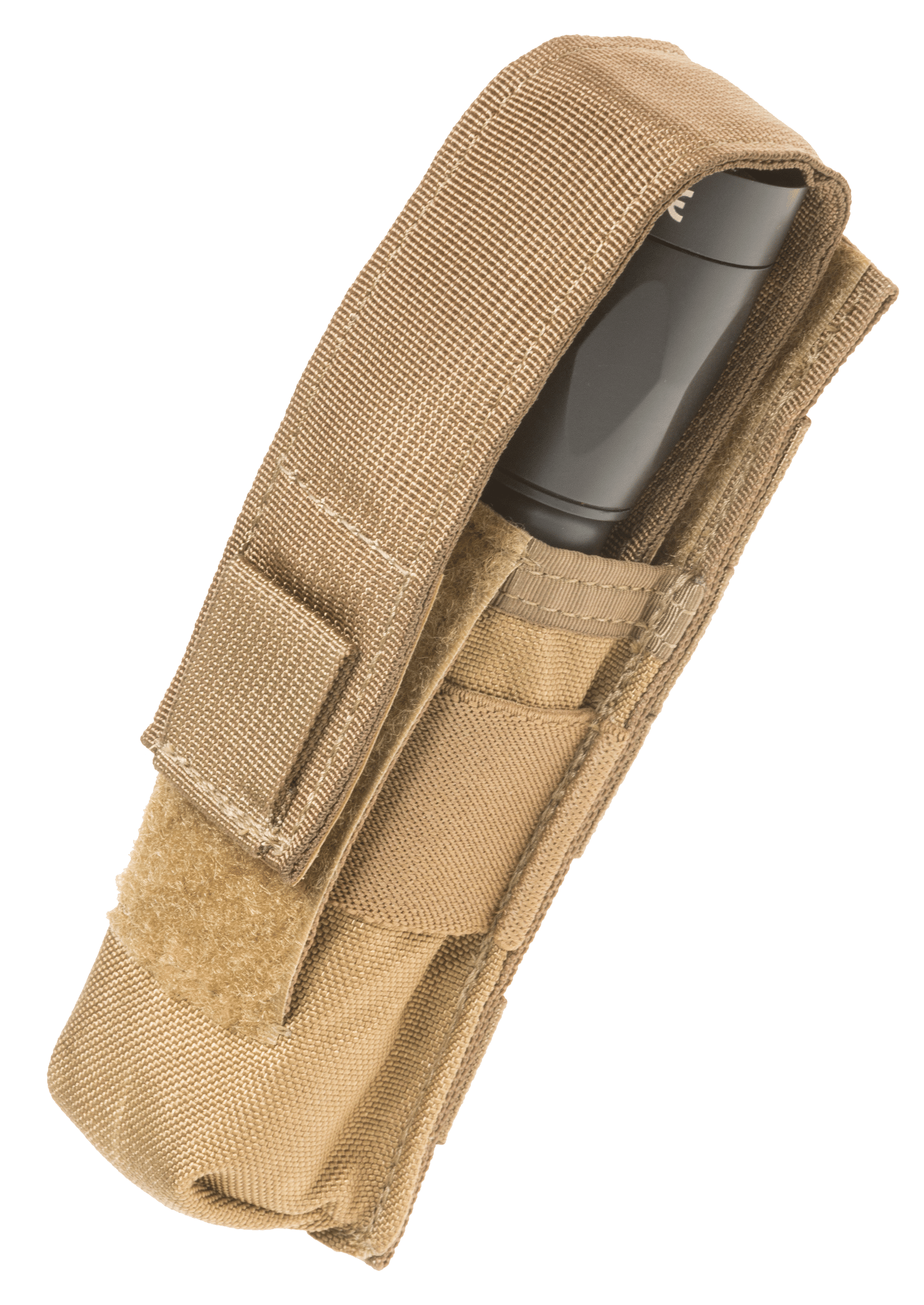 Tacshield T4001CY Suppressor/Light Pouch  Cordura 1000D Nylon Coyote