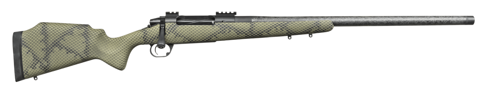 Proof Research 136409 Ascension  Full Size 7mm Rem Mag 4+1 24" Carbon Fiber Match Grade/Threaded Barrel Black Titanium Receiver TFDE Fixed Monte Carlo w/Raised Comb Stock Right Hand