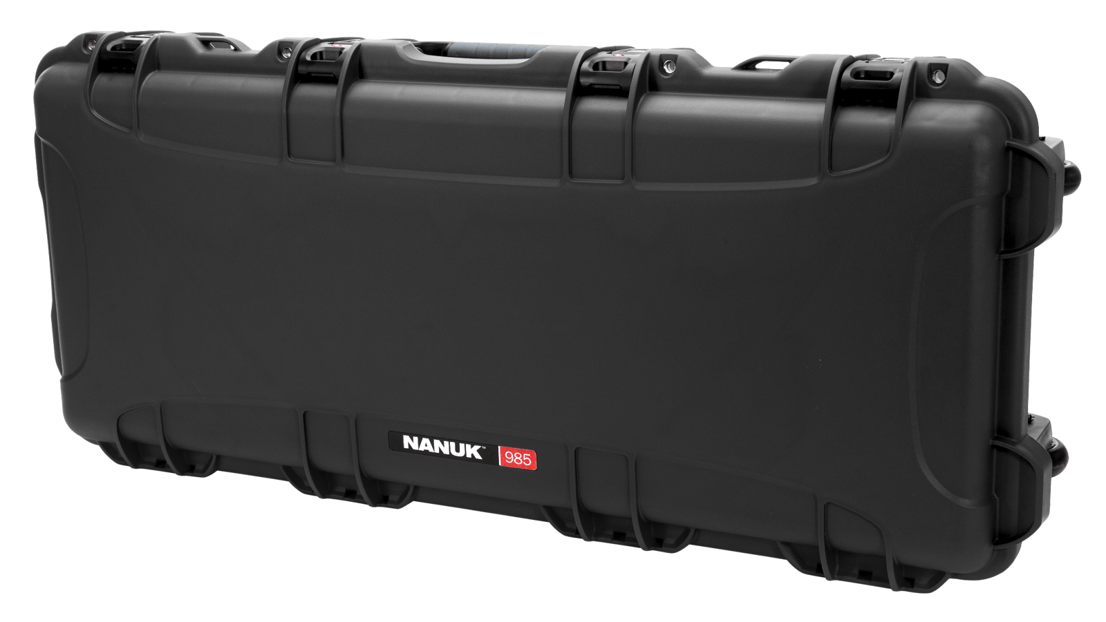 Nanuk 985TAK1 985 Takedown Case Waterproof Black NK-7 Resin w/ Foam Padding Wheels & Handle