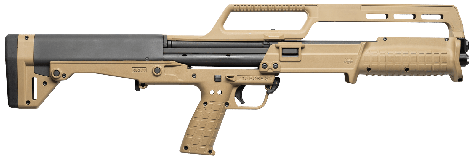 Kel-Tec KSG410TAN KSG410  410 Bore Pump 3" 10+1 18.50" Tan Synthetic Stock