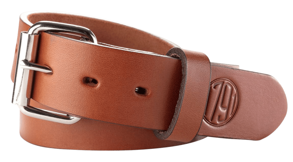 1791 Gunleather BLT014852CBRA 01  Classic Brown Leather 48/52 1.50" Wide Buckle Closure