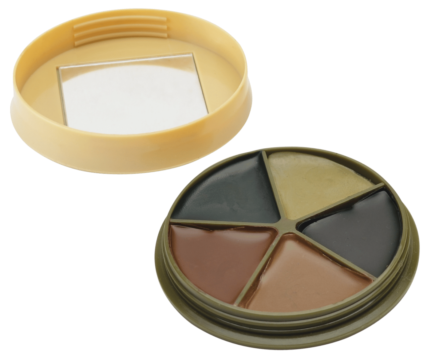 HME CMOFP5 Camo Face Paint Kit Black/Brown/Green/Sand/Light Green