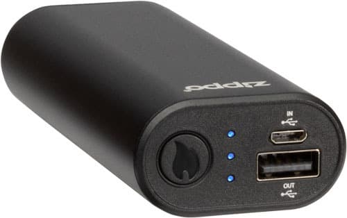 ZIPPO HEATBANK 6 RECHARGEABLE HAND WARMER BLACK
