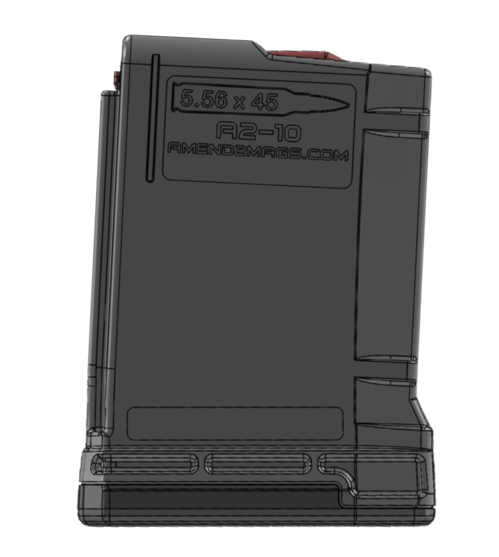 AMEND 556MODABLK10   MOD3 AR15 5.56 MAG 10R BLK