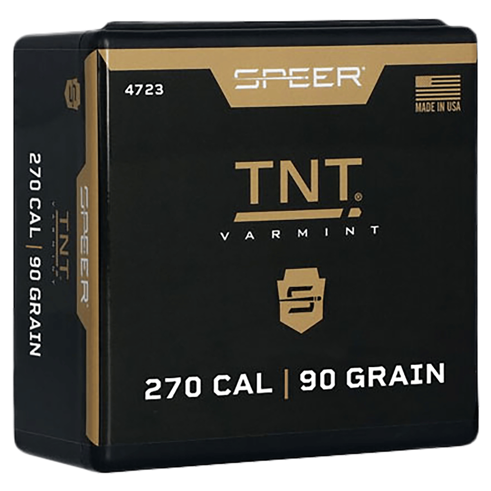 Speer 4723 TNT  270Win 90gr Jacketed Hollow Point 650 Per Box/1 Case