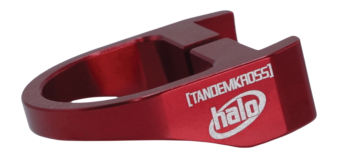 TANDEMKROSS TK24N0164RED1 HALO CHRGNG RING RUG RED