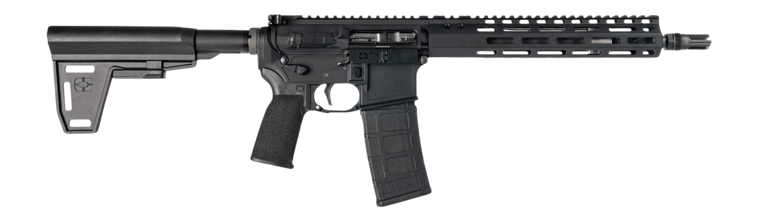 Shadow Systems SS-6006 E526 5.56 NATO 11.50" Black Barrel, Black Picatinny Rail w/Receiver, Black Polymer Stock & Grip