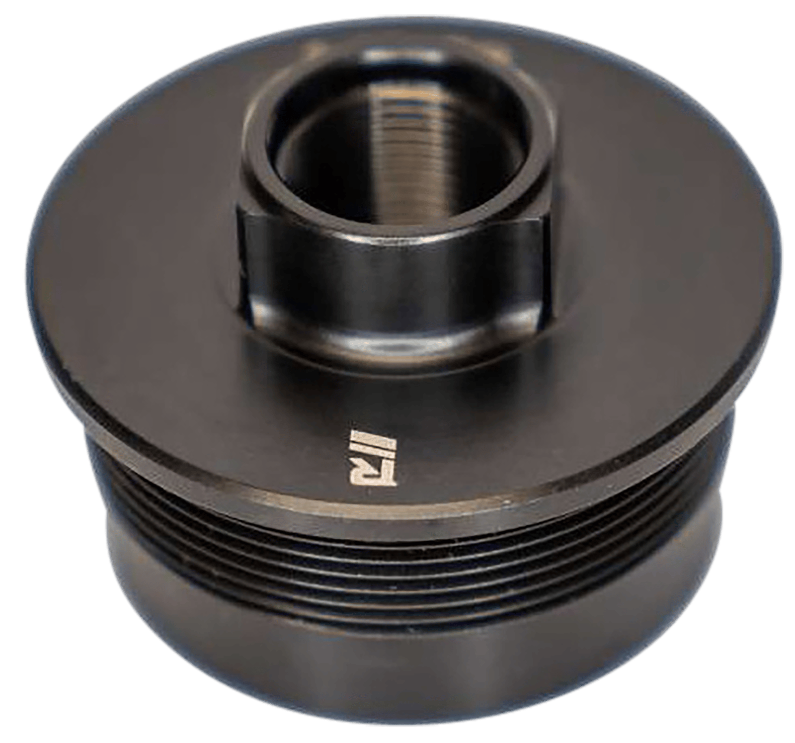Rugged Suppressors DTM002 Universal Direct Thread Mount  1/2"-28 tpi, Black, Fits 1.375"-24 tpi Tube Threads