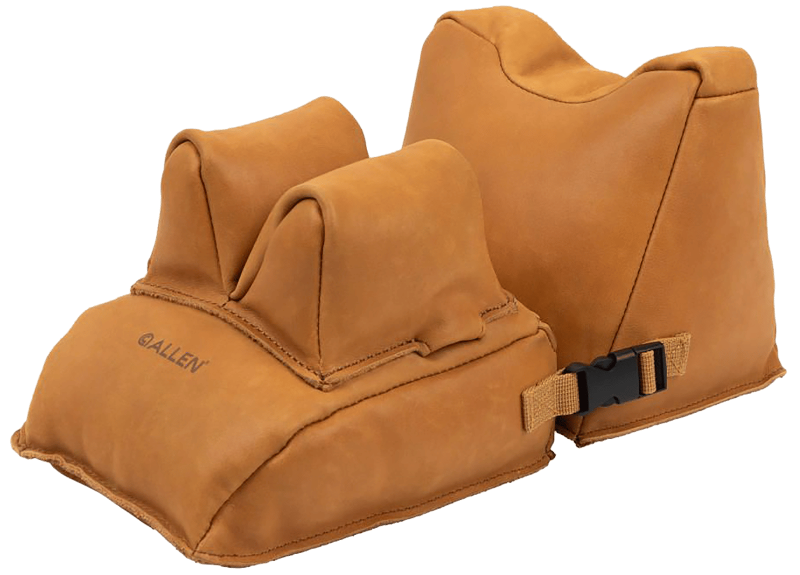 Allen 15125 Shooting Rest Combo Filled Front & Rear Light Brown Leather