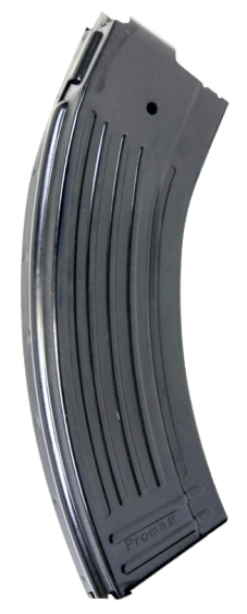 ProMag RUGS30 Standard  30rd 7.62x39mm Fits Ruger Mini Thirty Blued Steel