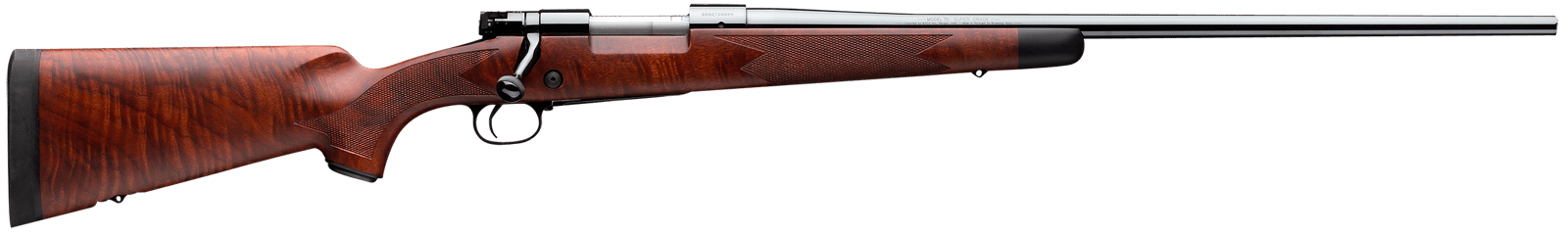 Winchester Repeating Arms 535203233 Model 70 Super Grade 300 Win Mag Caliber with 3+1 Capacity, 26" Barrel, High Polished Blued Metal Finish & Satin Fancy Walnut Stock Right Hand (Full Size)