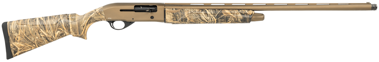 Pointer KIRFT4MX512 FT4 Field Trek Full Size 12 Gauge Semi-Auto 3" 5+1 28" Burnt Bronze Cerakote Vent Rib Barrel, Burnt Bronze Cerakote Steel Receiver, Fixed Realtree Max-5 Synthetic Stock, Right Hand