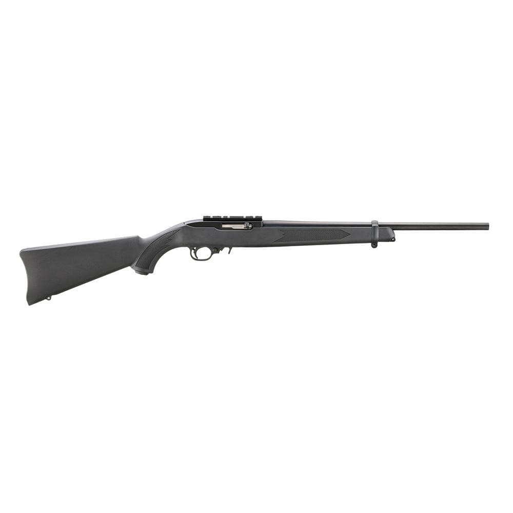 Ruger 10/22 w/Scope Mount Carbine  .22 LR 10rd Magazine(1) 18.5" Barrel Black Synthetic Stock Synthetic